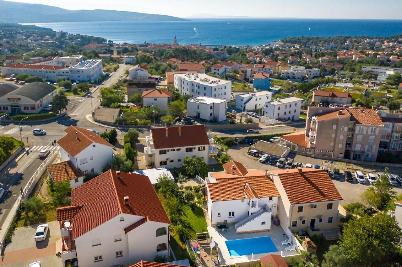 Apartment House Lijan Krk Town Croatia