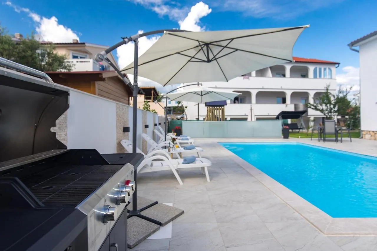 Apartment House Lijan Krk Town Croatia